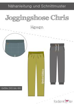 Papierschnittmuster - Herren Jogginghose Chris